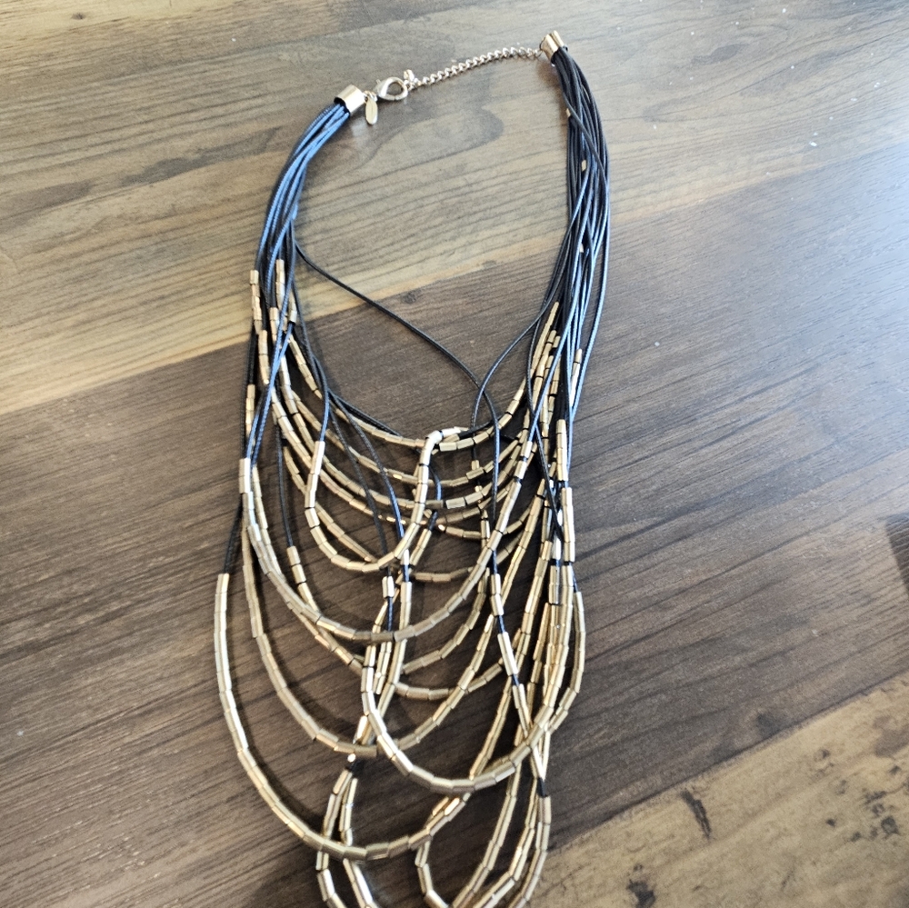 Black and Gold necklace